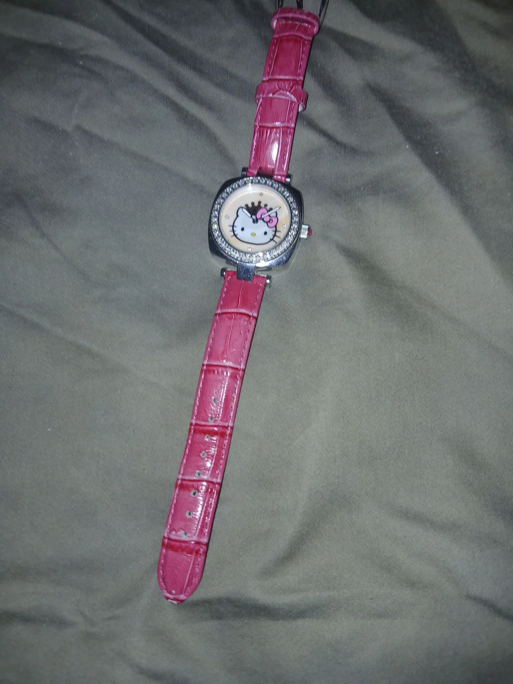 Hello Kitty Silver Watch